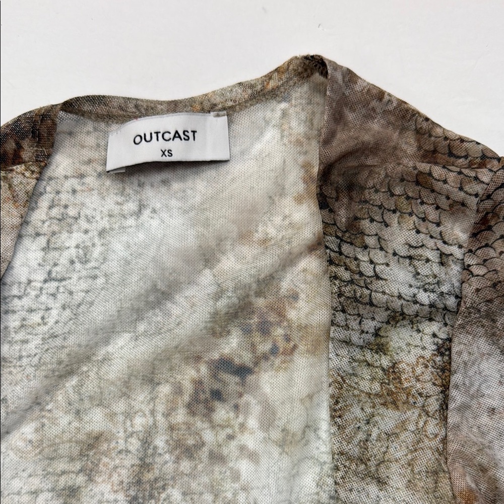 Off-White Multicolor Cropped Jacket Spl - image 3